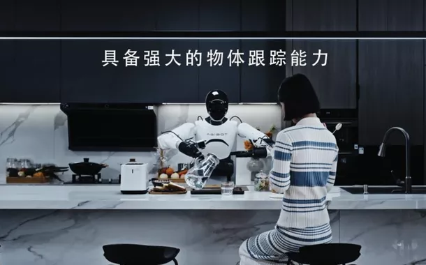 Robô humanoide desenvolvido pela startup chinesa Agibot