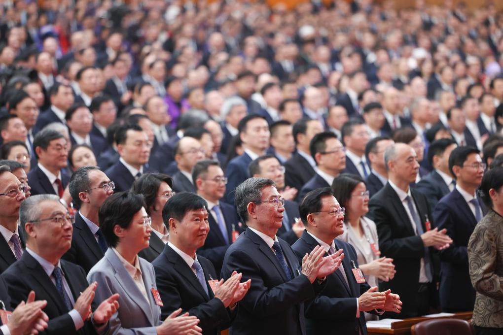 14ª Assembleia Popular Nacional, a legislatura nacional da China, realizou a reunião de encerramento de sua terceira sessão