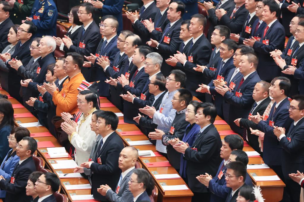 14ª Assembleia Popular Nacional, a legislatura nacional da China, realizou a reunião de encerramento de sua terceira sessão