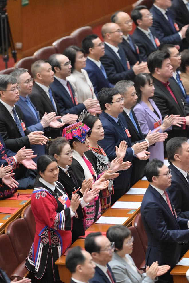 14ª Assembleia Popular Nacional, a legislatura nacional da China, realizou a reunião de encerramento de sua terceira sessão