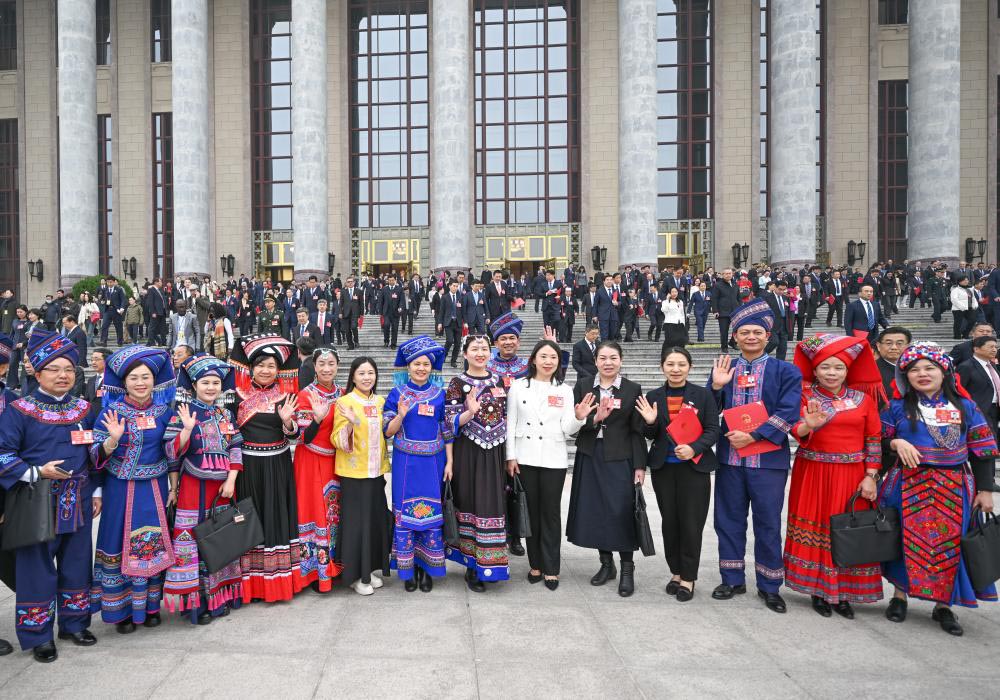14ª Assembleia Popular Nacional, a legislatura nacional da China, realizou a reunião de encerramento de sua terceira sessão