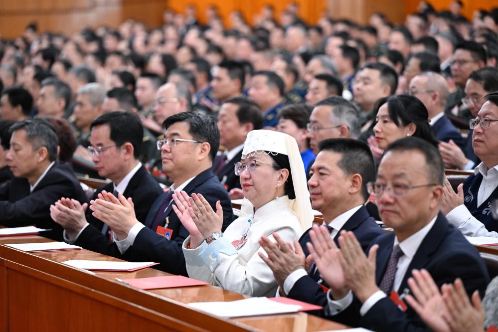 14ª Assembleia Popular Nacional, a legislatura nacional da China, realizou a reunião de encerramento de sua terceira sessão