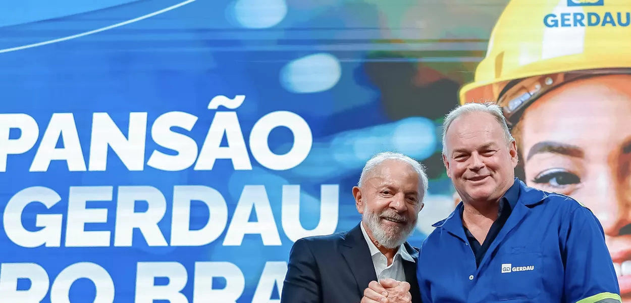 Lula e Jorge Gerdau