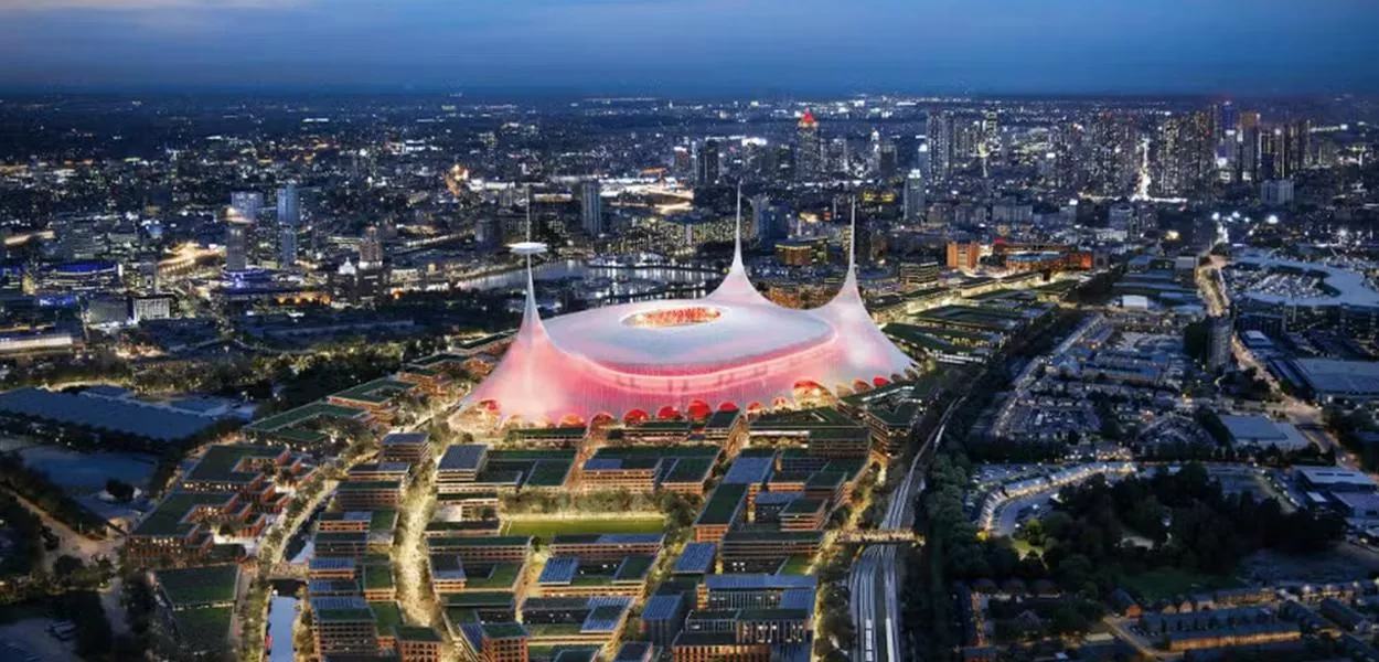 Projeto do novo estádio do Manchester