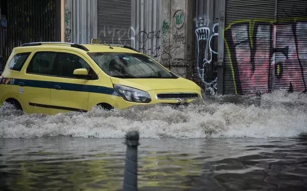 Enchente no Rio