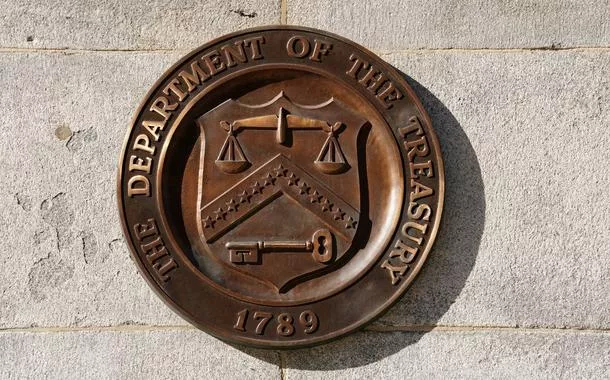 Prédio do Tesouro dos EUA, em Washington
