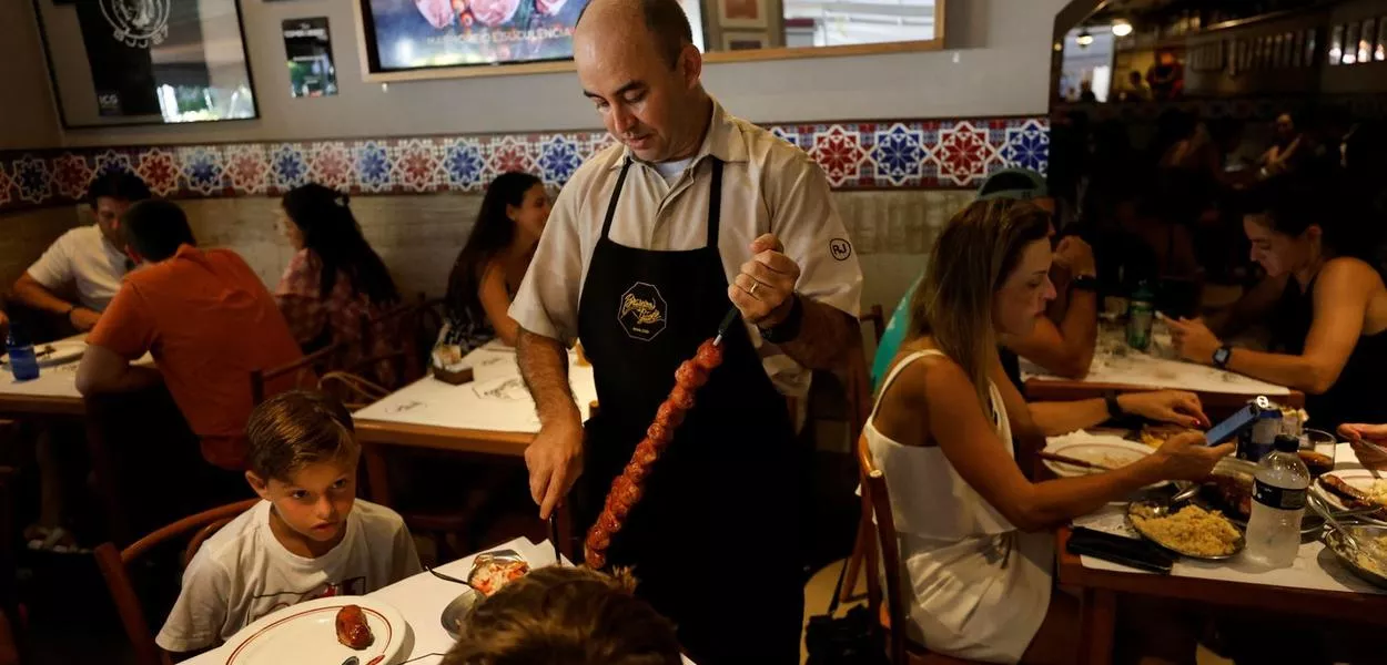 Restaurante no Rio de Janeiro
23/02/2025. REUTERS/Jorge Silva