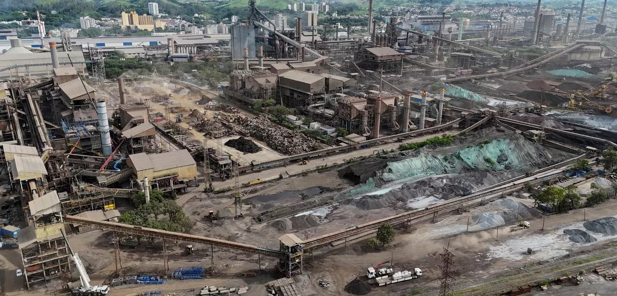 Fábrica da Companhia Siderúrgica Nacional (CSN), Volta Redonda (RJ)