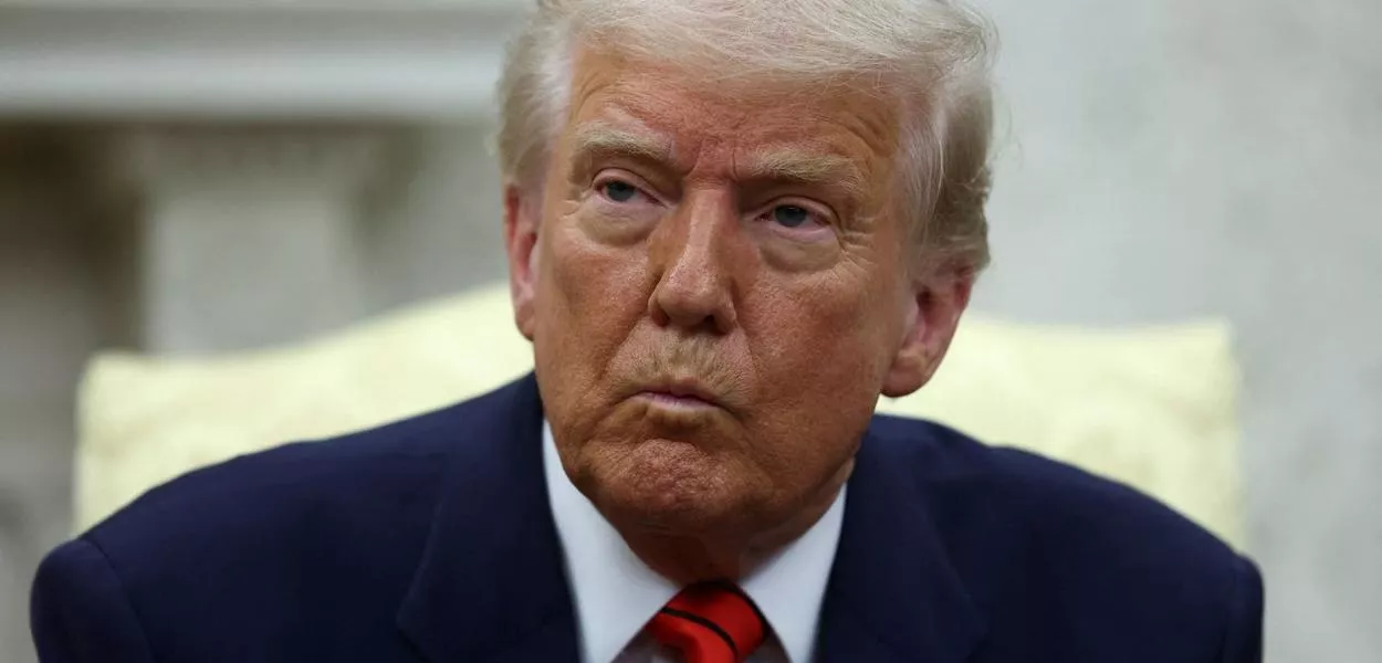 Presidente dos EUA, Donald Trump - 13/03/2025