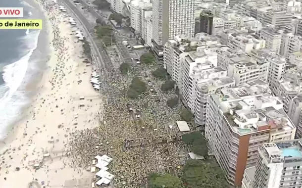 Ato bolsonarista em Copacabana - 16/03/2025