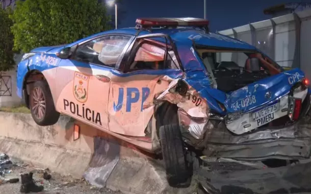 PM morre atropelada na Linha Amarela após carro desgovernado atingir viatura; motorista é militar do Exército