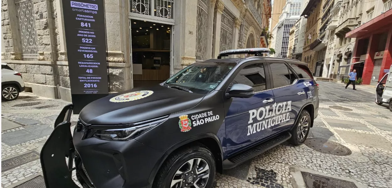 Viatura da Polícia Municipal de São Paulo