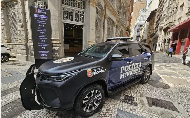 Viatura da Polícia Municipal de São Paulo