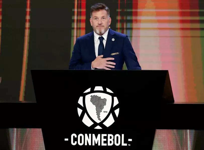Presidente da Conmebol, Alejandro Dominguez