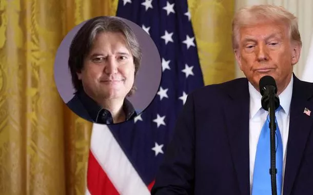 Pedro Serrano e Donald Trump