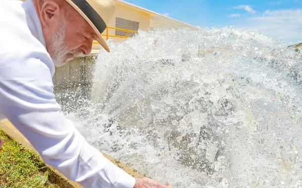 Lula em visita à Barragem de Oiticica, Jucurutu - RN