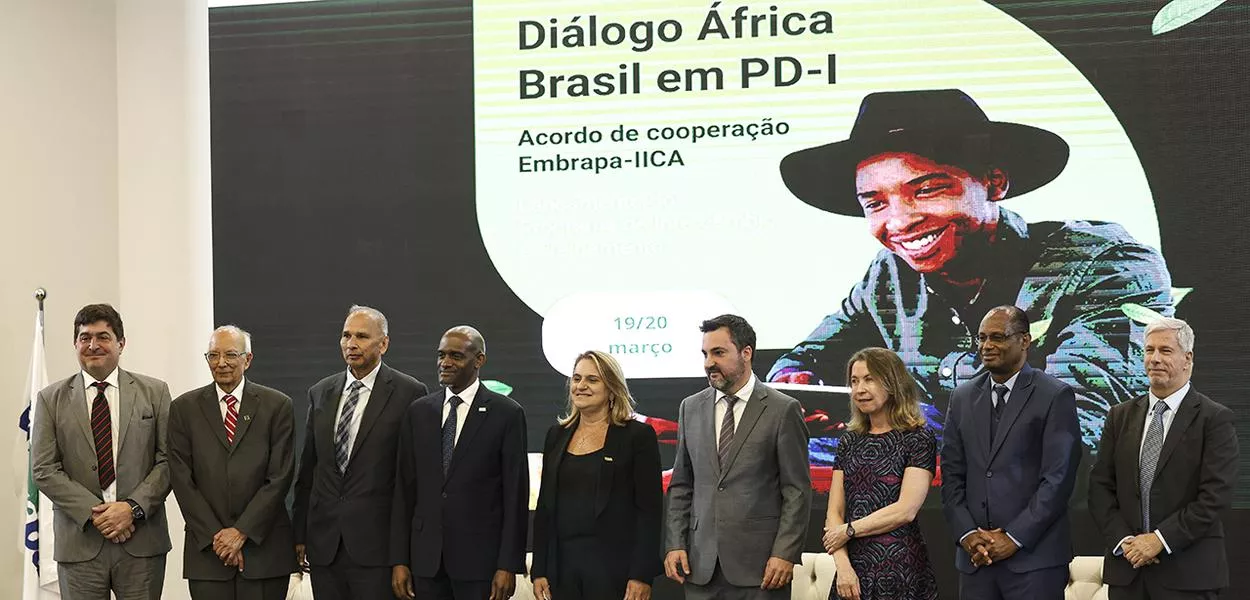 A Embrapa, o Instituto Interamericano de Cooperação para a Agricultura (IICA) e a Agência Brasileira de Cooperação (ABC) realizam o "Diálogo África-Brasil em PD&I na Agropecuária"