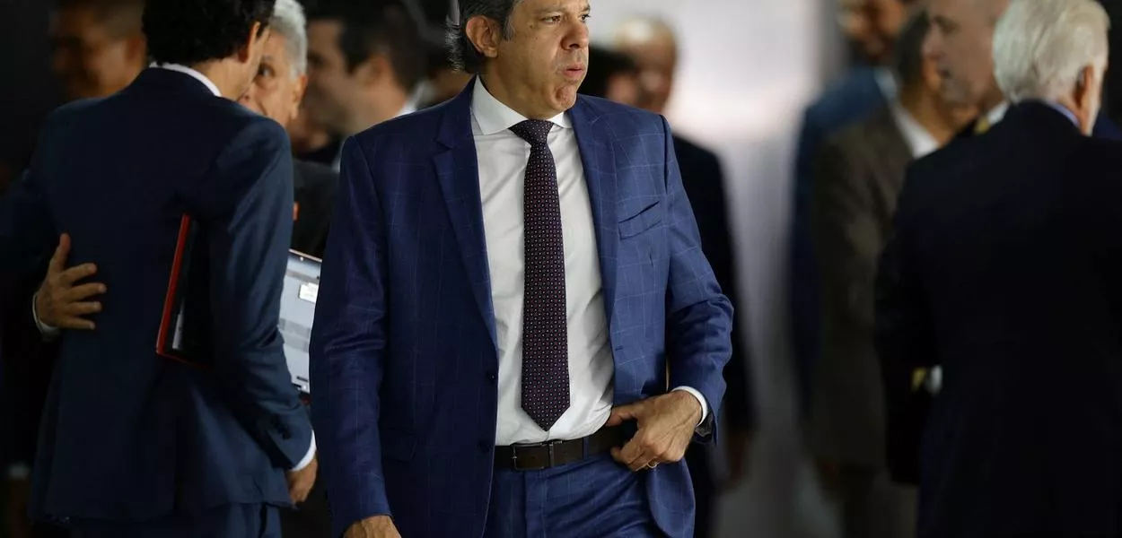 Ministro da Fazenda, Fernando Haddad, no Palácio do Planalto, em Brasília
12/03/2025