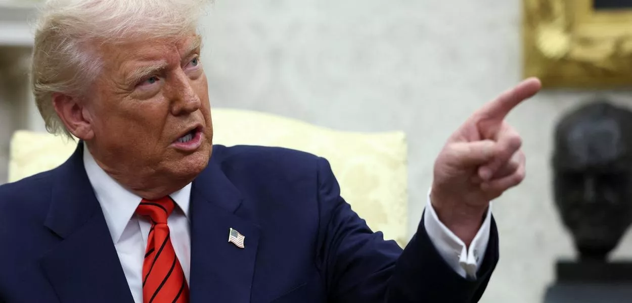 Presidente dos EUA, Donald Trump - 13/03/2025