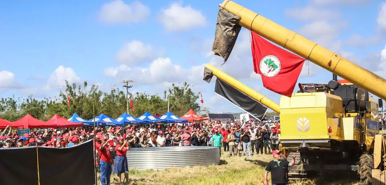 Representantes do MST em Viamão (RS)