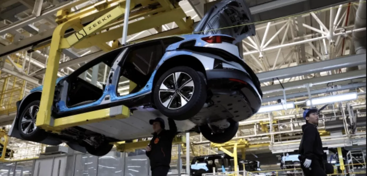Automação na indústria automobiliística chinesa