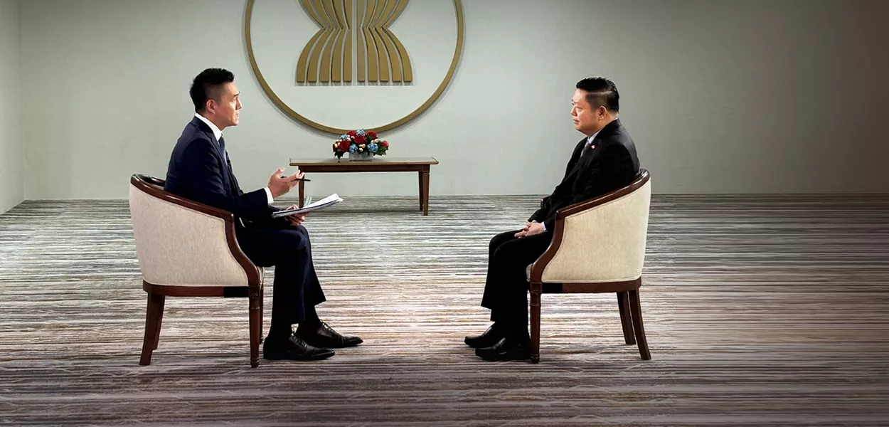 Entrevista exclusiva com secretário-geral da ASEAN, Kao Kim Hourn