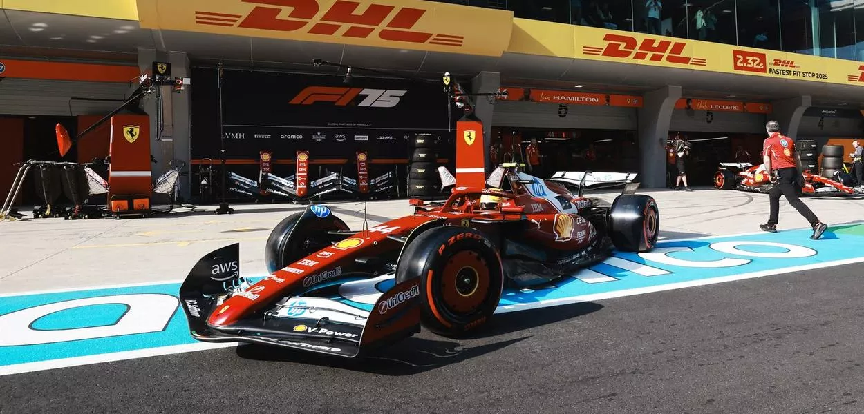 Ferrari de Hamilton no GP da China
22/3/2025