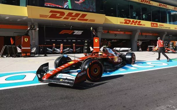 Ferrari de Hamilton no GP da China
 22/3/2025 