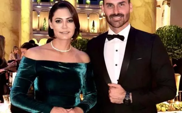 Michelle e Eduardo Bolsonaro