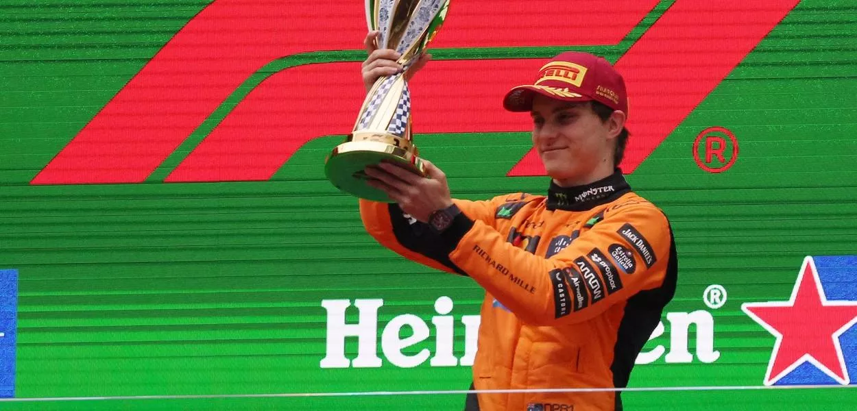 Oscar Piastri no GP da China
 23/3/2025  