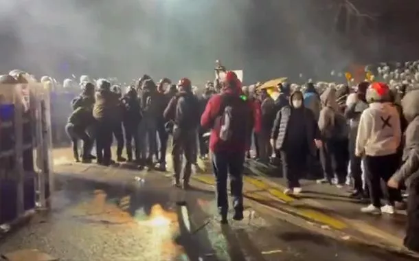 Protesto em Istambul