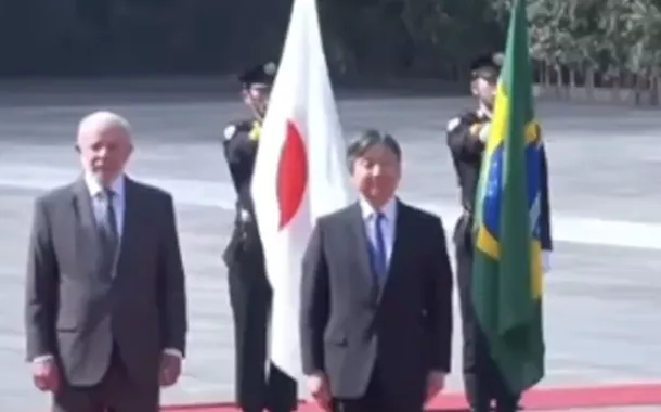 Lula é recebido pelo imperador do Japão, Naruhito (vídeo)