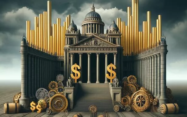 Representação de um Estado sitiado pelas forças do mercado