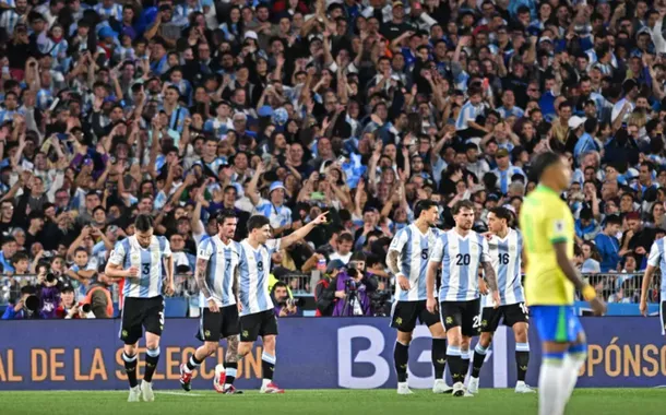 Brasil é goleado pela Argentina por 4 a 1
