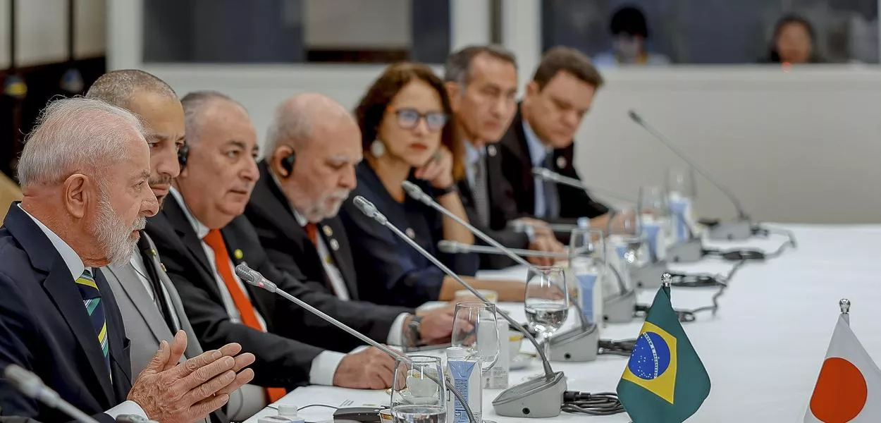 Lula se reúne com sindicalistas no Japão