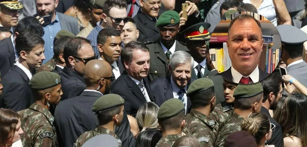 Jair Bolsonaro, militares e Jorge Folena