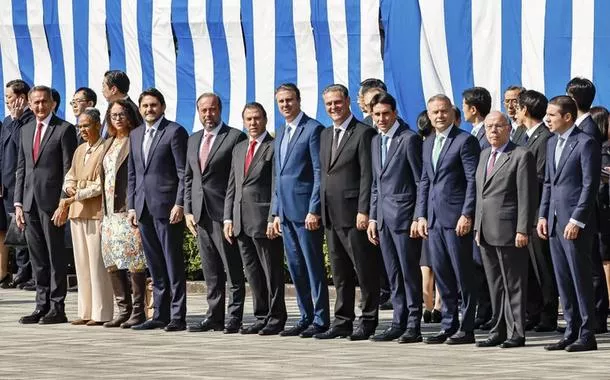 Comitiva brasileira em Tóquio