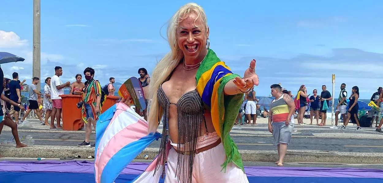 “Uma trans na terra do Trump”