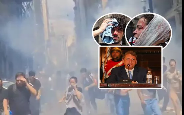 Polícia de Tarcísio toca o terror e deixa manifestantes feridos em SP (vídeo)