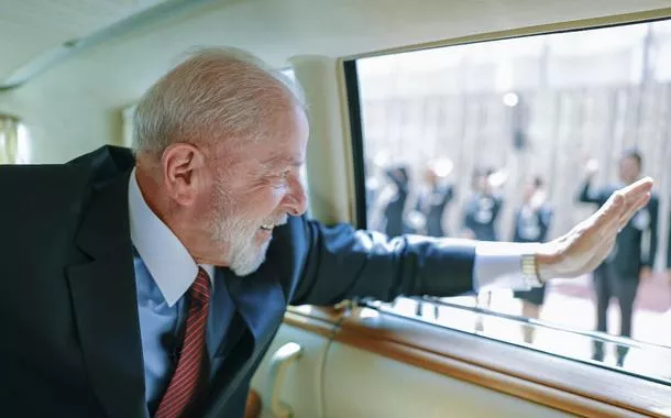Lula durante sua viagem à Ásia