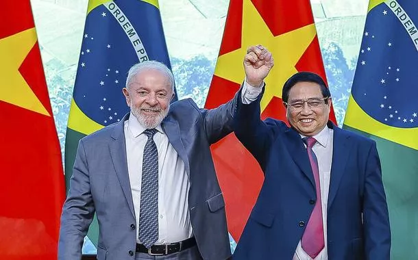 Lula e Pham Minh Chinh