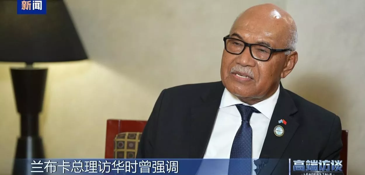 Presidente do Parlamento de Fiji concede entrevista exclusiva ao CMG