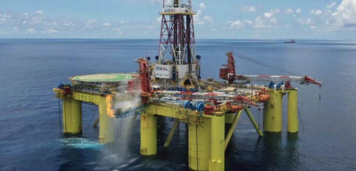 Exploração de petróleo offshore na China