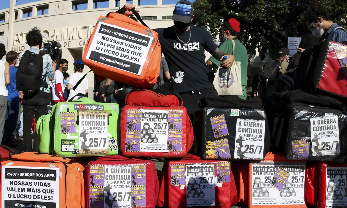 Greve de trabalhadores do iFood