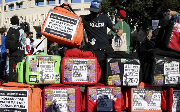 Greve de trabalhadores do iFood