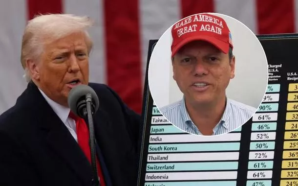 Donald Trump e Tarcísio de Freitas
