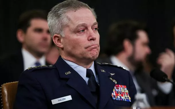 O general da Força Aérea dos EUA e diretor da Agência de Segurança Nacional (NSA), Timothy Haugh
26/03/2025