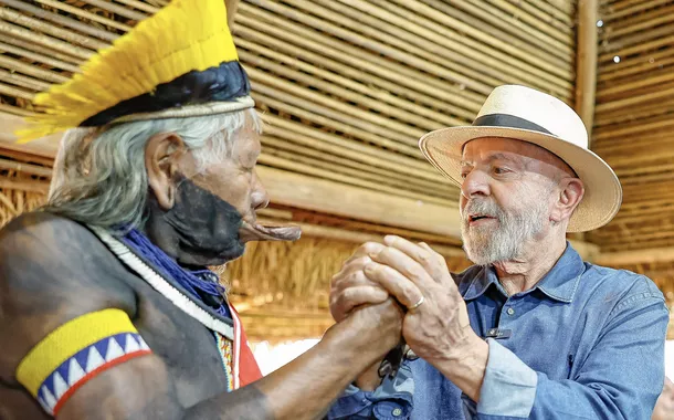 Cacique Raoni critica exploração de petróleo na Margem Equatorial e diz ter recebido recado espiritual