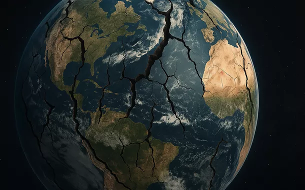Representação do planeta Terra