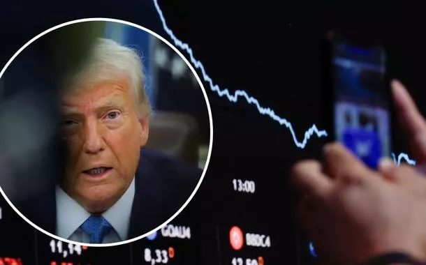 Em apenas 3 dias, guerra tarifária de Trump faz bolsas globais acumularem perdas de US$ 9,5 trilhões